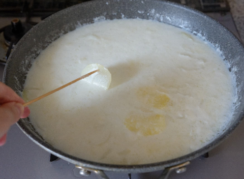 はまぐりとじゃがいもの和風ポタージュ