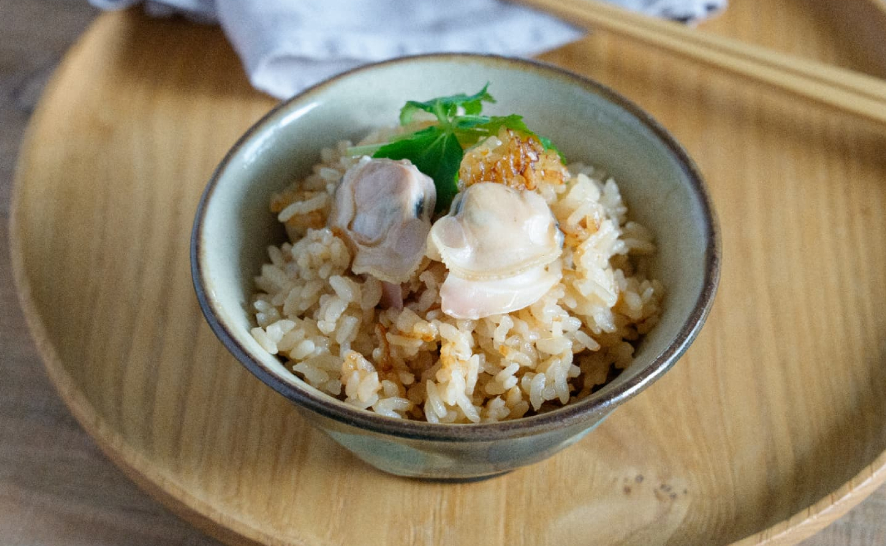 はまぐりの炊き込みごはん