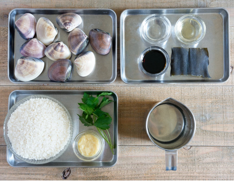 はまぐりの炊き込みごはん