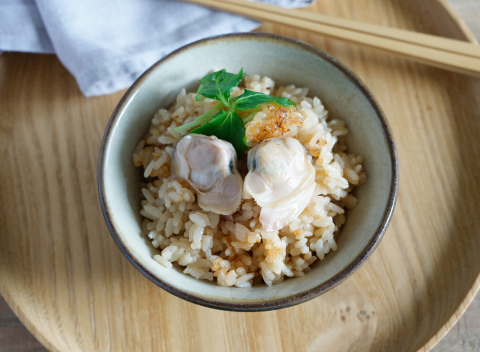 はまぐりの炊き込みごはん